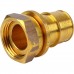 Uponor Q&E штуцер с накидной гайкой 25-G3/4 НГ