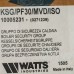 Watts KSG/PF30/ISO Группа безопасности в теплоизоляции 3 бар