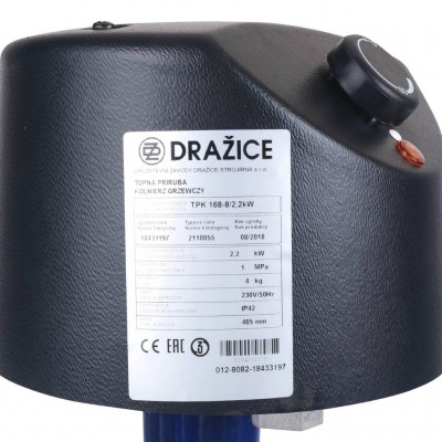 Фланец Drazice TPK 168-8, 2,2kW нагревательный