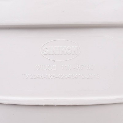 Sinikon 504059.K КОМФОРТ Отвод D 110 x 87