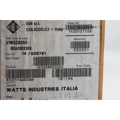 Watts 850Т (850T114W220NA) Соленоидный клапан для систем водоснабжения 1.1/4 230V Н.О.