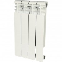 ROMMER Profi 500 (AL500-80-80-100) Profi 500 (AL500-80-80-100) 4 секции радиатор алюминиевый (RAL9016)