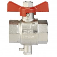 Danfoss  Кран шар Dn15 для термодатчика 1 шт.