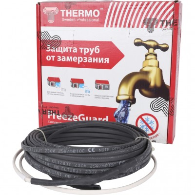 THERMO Комплект кабеля для обогрева труб 20м, 25 Вт/м