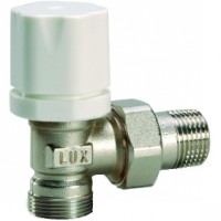 LUXOR  RS 2512/A 1/2" Радиаторный вентиль угловой под термо/электро головку, присоединение EU