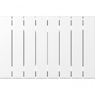 RIFAR SUPReMO 350 8 секций радиатор биметаллический боковое подключение (белый RAL 9016)
