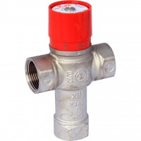 Клапан смесительный термостатический седельный латунь R156-2 Ду 20 Ру10 G3/4 НР Kvs=1.4 65С с защитой от ожога Giacomini R156Y224 Клапан смесительный термостатический седельный латунь R156-2 Ду 20 Ру10 G3/4 НР Kvs=1.4 65С с защитой от ожога Giacomini R156Y224