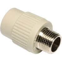 Ekoplastik ППР муфта с наруж. металл. резьбой 40х1 1/4'' Ekoplastik ППР муфта с наруж. металл. резьбой 40х1 1/4''