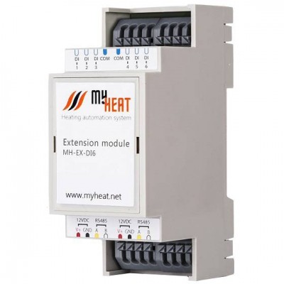 ЭВАН дискретный блок расширения MYHEAT DI6