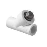 Pro Aqua PA440014G Pro Aqua d=40 PP-R Фильтр сетчатый В-В Серый
