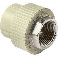 Pro Aqua PA22530PG Pro Aqua d=110-4 PP-R Муфта комбинированная под ключ ВР Серая