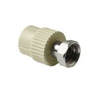 Pro Aqua PA29015G Pro Aqua d=25-1 PP-R Муфта с накидной гайкой Серая