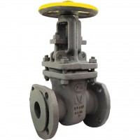 Задвижка клиновая сталь газ 30с15нж Ду 100 Ру40 фл короткая МЗТА