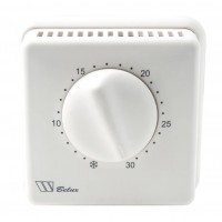 Watts  TOF-N Watts Комнатный биметаллический термостат Belux с сигнал.лампой и выключателем.