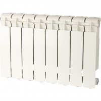 Global VOX- R 350 Global VOX- R 350 13 секций радиатор алюминиевый боковое подключение (белый RAL 9010)