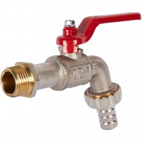 Itap  132 1/2  Шаровой сливной кран с латунным штуцером ITAP