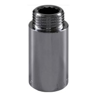 TIEMME Удлинитель стержневой хром. с резьбой наруж./внутр. 30х1 1 TIEMME Удлинитель стержневой хром. с резьбой наруж./внутр. 30х1 1