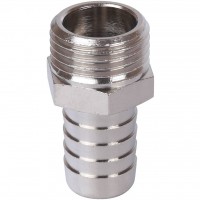 STOUT  Штуцер НР никелированный 1 1/2x40