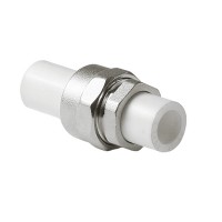 Pro Aqua PA72012 Pro Aqua d=32-1.1/4 PP-R Соединение разъемное комбинированное Белое