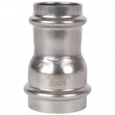 ROMMER RSS-0018-003528 Муфта переходная, 35х28, из нержавеющей стали прессовой