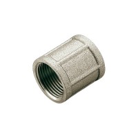 TIEMME Муфта ВВ 1/2х3/8 никель TIEMME Муфта ВВ 1/2х3/8 никель
