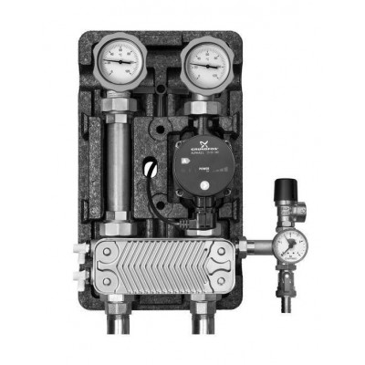 Meibes  Насосная группа UK 1" с насосом Grundfos UPS 25-60, т/о 20 пл.