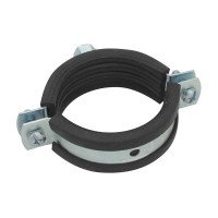 BESTFIX  Хомут сантехнический с резинкой и гайкой PCNT 1  (pipe clamp with hex nut and rubber (32-35))