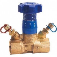 Cimberio Клапан балансировочный ручной 787ОТ 1  обычн. латунь Kvs=4,08 PN25 BB с изм. ниппелями Cimberio