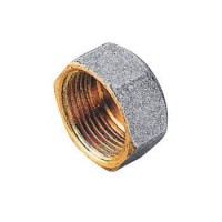 N.T.M. Заглушка ВР никелированная 1/2 N.T.M. Заглушка ВР никелированная 1/2