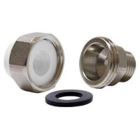 Муфта TEBO PP-R комб. разъемная нар.р. 25x1", серый Муфта TEBO PP-R комб. разъемная нар.р. 25x1", серый