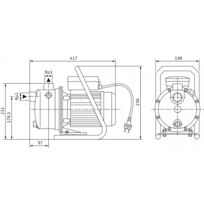 Насос Wilo WJ-204-EM