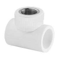 Угольник TEBO PP-R комб. вн.р. 25x1/2", серый Угольник TEBO PP-R комб. вн.р. 25x1/2", серый