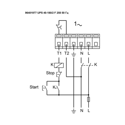 Насос циркуляционный Grundfos UPS 40-180 F (1х220)