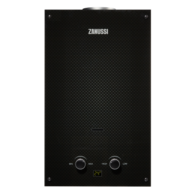 Колонка газовая Zanussi GWH 10 Fonte Glass Carbon