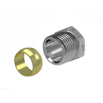 Концовка для монтажной трубки 1/2"