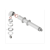 Комплект коаксиальный универсальный Royal Thermo 60/100 - 900 мм