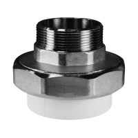 Муфта комб.разъём.(американка) НР 20 x 1" (80/20) VALFEX