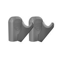 Комплект настенных регулируемых кронштейнов Royal Thermo Design 100, серебристые