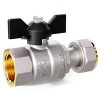 Кран шаровой латунный LD Pride 47.20.В-НкГк.Б Ду 20 Ру 40 с накидной гайкой (бабочка) Кран шаровой латунный LD Pride 47.20.В-НкГк.Б Ду 20 Ру 40 с накидной гайкой (бабочка)