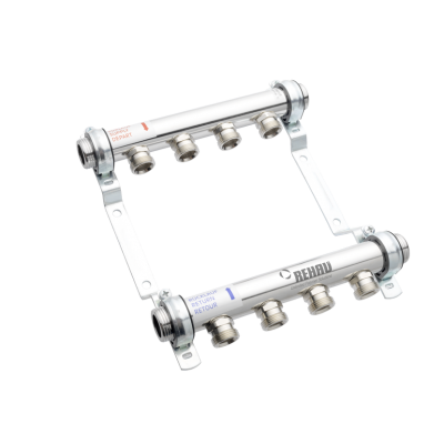 Коллектор распределительный REHAU HLV на 3 групп нерж. сталь