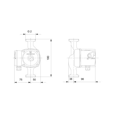 Насос циркуляционный GRUNDFOS UPS 32-60 EU