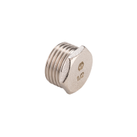 Заглушка с наружной резьбой 1/2" Заглушка с наружной резьбой 1/2"