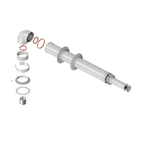 Комплект коаксиальный универсальный Royal Thermo АНТИЛЕД 60/100 - 1000мм