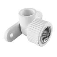 Угольник TEBO PP-R комб. с креплен. 25х1/2" ВР