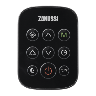 Кондиционер мобильный Zanussi Massimo Solar Black Wi-Fi ZACM-12 MS-H/N1 Black
