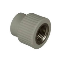 Муфта TEBO PP-R комб. вн.р. 32x1", серый Муфта TEBO PP-R комб. вн.р. 32x1", серый