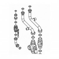 Набор коллекторов для одного котла в каскаде 1.90/1.111 Набор коллекторов для одного котла в каскаде 1.90/1.111