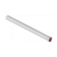 Элемент удлинительный Royal Thermo диам. 80, 1000 мм