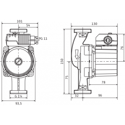 Насос циркуляционный Wilo STAR-Z 20/4-3