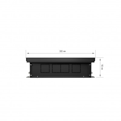 Конвектор внутрипольный Royal Thermo ATRIUM-90/300/1000-DG-U-DB